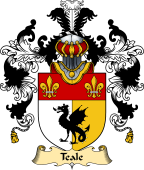 English Family Coat of Arms (v.25) Teale