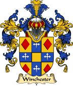 English Family Coat of Arms (v.25) Winchester