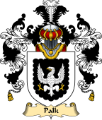 English Family Coat of Arms (v.25) Palk