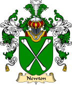 English Family Coat of Arms (v.25) Newton