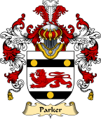 Irish Family Coat of Arms (v.25) Parker