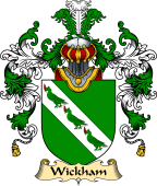 Irish Family Coat of Arms (v.25) Wickham or Wycomb