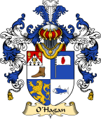 Irish Family Coat of Arms (v.25) O'Hagan