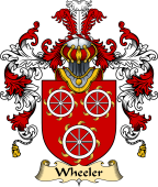 Irish Family Coat of Arms (v.25) Wheeler