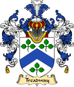 English Family Coat of Arms (v.25) Treadway