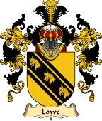 English Family Coat of Arms (v.25) Lowe