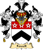 English Family Coat of Arms (v.25) Fowell or Vowell