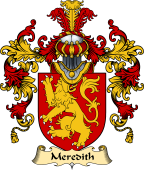 English Family Coat of Arms (v.25) Meredith