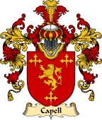 English Family Coat of Arms (v.25) Capell