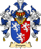 Welsh Family Coat of Arms (v.25) Gwynn (of Glamorganshire)