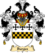 English Family Coat of Arms (v.25) Burges