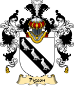 English Family Coat of Arms (v.25) Pigeon