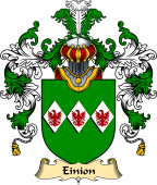 Welsh Family Coat of Arms (v.25) Einion (AP CARADOG)