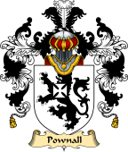 English Family Coat of Arms (v.25) Pownall