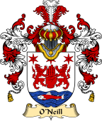 Irish Family Coat of Arms (v.25) O'Neill