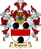 Welsh Family Coat of Arms (v.25) Dryhurst (of Denbighshire)