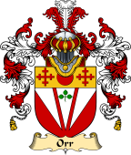 Irish Family Coat of Arms (v.25) Orr