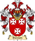 Scottish Family Coat of Arms (v.25) Dawson