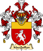 Irish Family Coat of Arms (v.25) MacQuillan