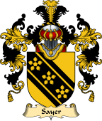 English Family Coat of Arms (v.25) Sayer