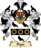 English Family Coat of Arms (v.25) Bigg or Biggs