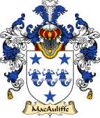 Irish Family Coat of Arms (v.25) MacAuliffe