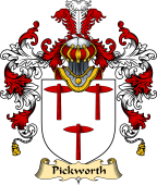 English Family Coat of Arms (v.25) Pickworth