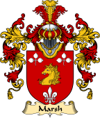 Irish Family Coat of Arms (v.25) Marsh