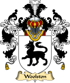 English Family Coat of Arms (v.25) Woolston