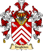 English Family Coat of Arms (v.25) Singleton