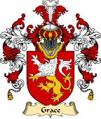 Irish Family Coat of Arms (v.25) Grace