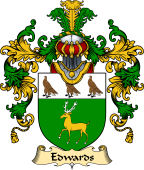 Irish Family Coat of Arms (v.25) Edwards