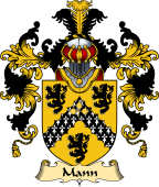 Irish Family Coat of Arms (v.25) Mann