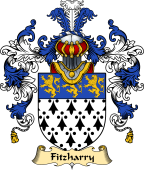 Welsh Family Coat of Arms (v.25) Fitzharry (of Wales)