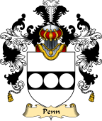 English Family Coat of Arms (v.25) Penn