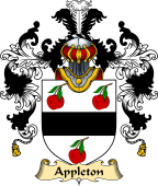 English Family Coat of Arms (v.25) Appleton