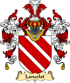 English Family Coat of Arms (v.25) Lancelot