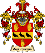 Irish Family Coat of Arms (v.25) Quartermaines