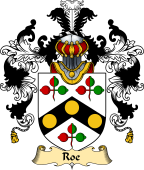 Irish Family Coat of Arms (v.25) Roe