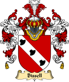 English Family Coat of Arms (v.25) Bissell