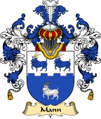 English Family Coat of Arms (v.25) Man or Mann