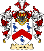 English Family Coat of Arms (v.25) Crawley