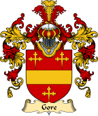 Irish Family Coat of Arms (v.25) Gore