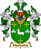 Irish Family Coat of Arms (v.25) MacCurtin