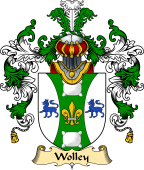 English Family Coat of Arms (v.25) Wolley