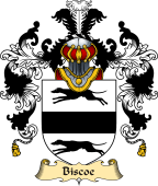 Irish Family Coat of Arms (v.25) Biscoe