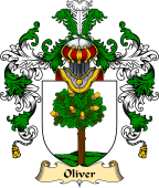 English Family Coat of Arms (v.25) Oliver