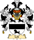 English Family Coat of Arms (v.25) Colt