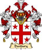 English Family Coat of Arms (v.25) Danbury