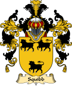 English Family Coat of Arms (v.25) Squibb